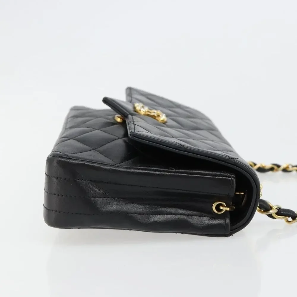 Chanel Matelasse Bijoux Chain Shoulder Bag Black